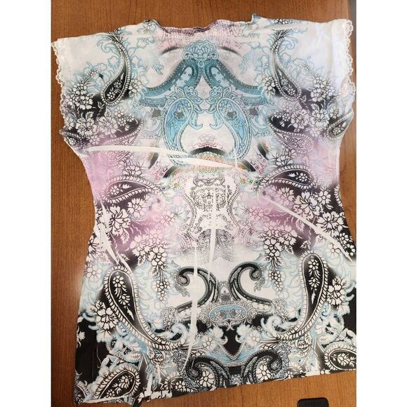 Unity Sleep SET MEDIUM pastel short sleeved top and shorts - Picture 6 of 9